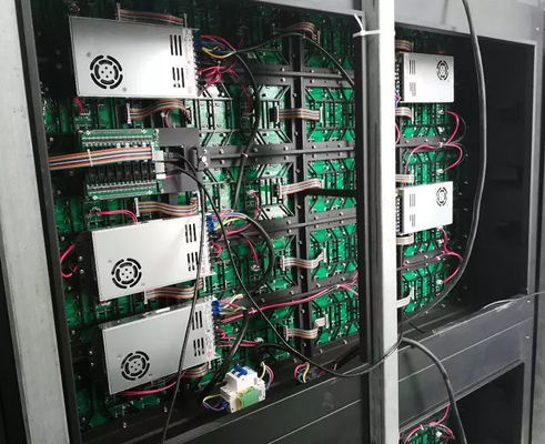 स्टेडियम P10 आउटडोर एलईडी स्क्रीन, विज्ञापन एलईडी डिस्प्ले स्क्रीन आसान सेटअप