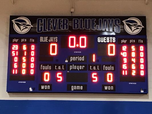 High Definition P5 LED Scoreboard Display Point By Point Correction Technology