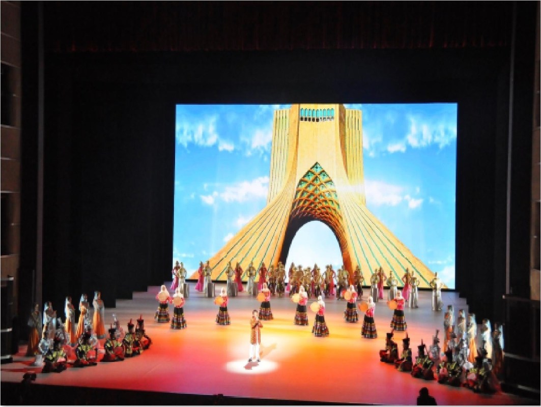 P4.81 Layar LED Panggung Sewa 2200cd / sqm Kecerahan Tinggi Untuk Iklan