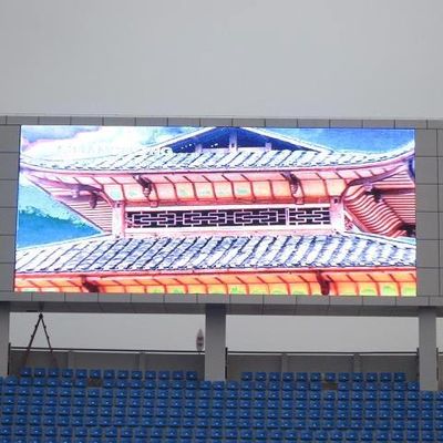 1R1G1B Outdoor Small Pixel Pitch Led Display P10 14 - 16 Bit With 1/2 Scan Method